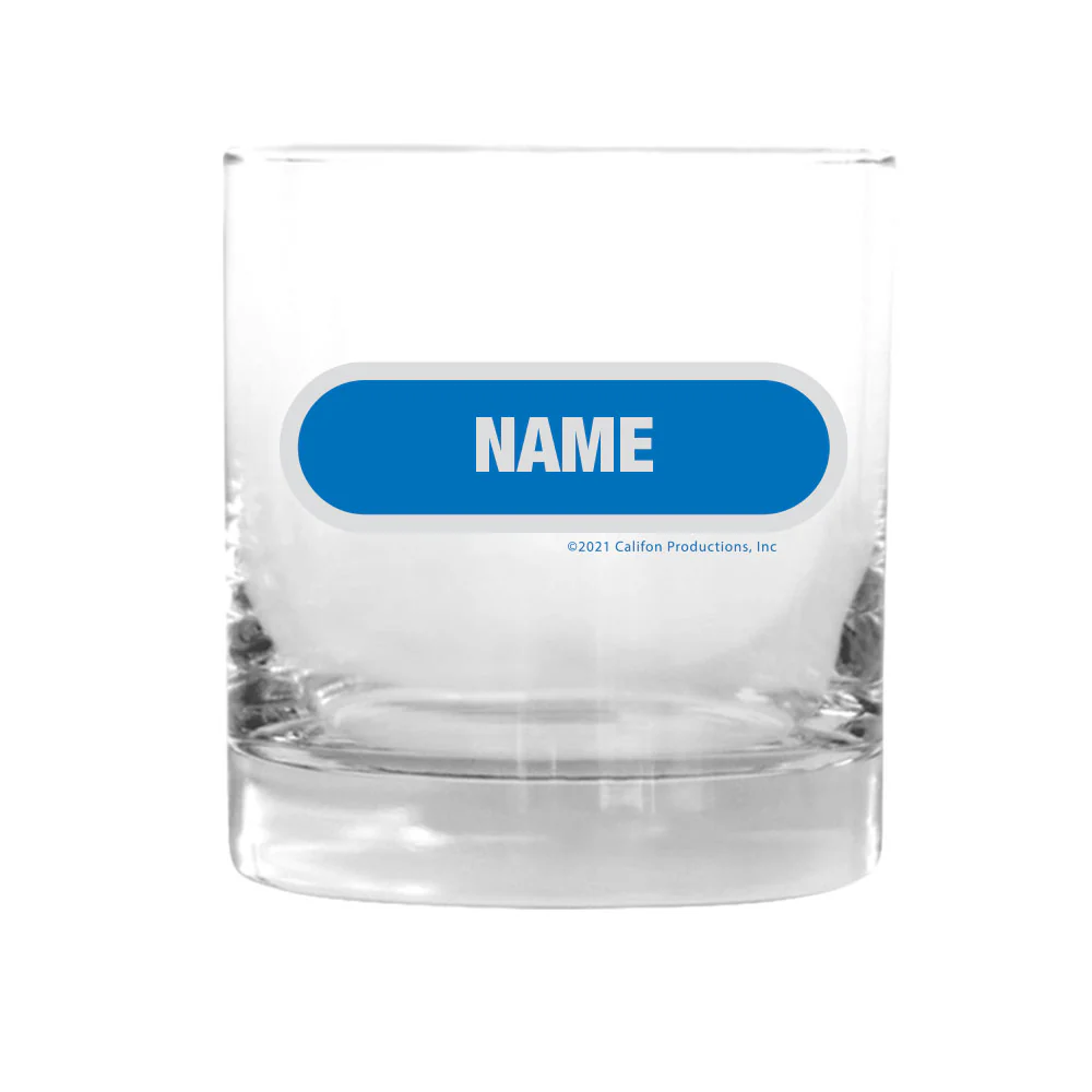 I'm a Wheel Watcher Personalized Rocks Glass - Image 3