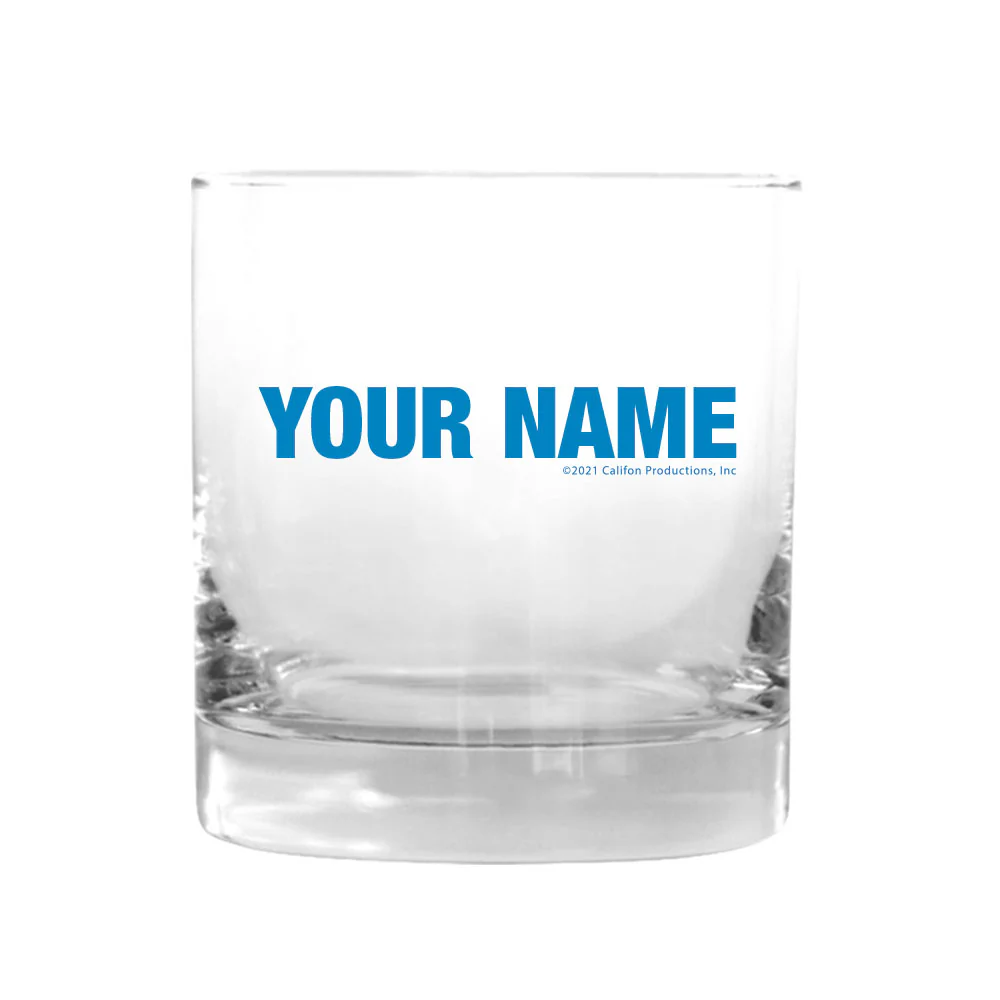 Keep Calm and Watch Wheel Personalized Rocks Glass - Image 3