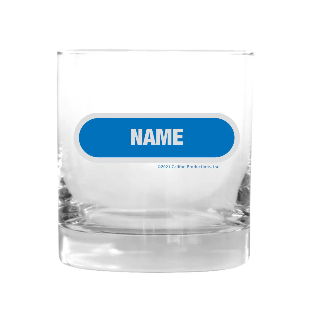 Wheel of Fortune Gold Logo Personalized Rocks Glass - Image 3